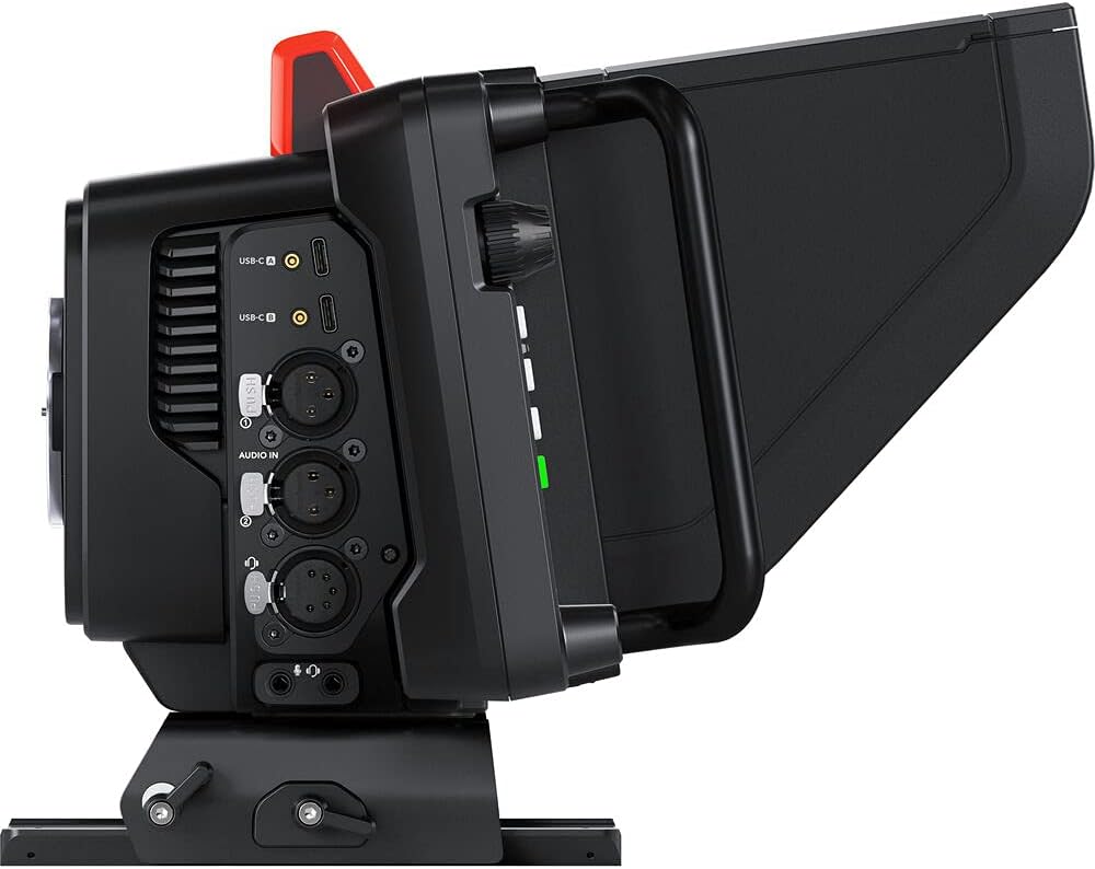 4K Studio Camera Bundle with Headphones and Screen Cleaning Wipes C443317