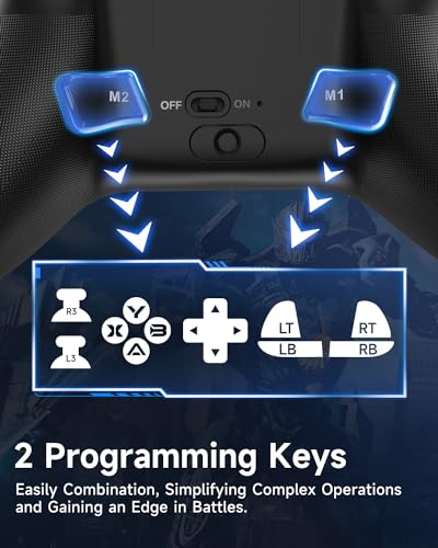 Wireless Bluetooth Controller with Hall Joysticks and RGB Lighting U593529
