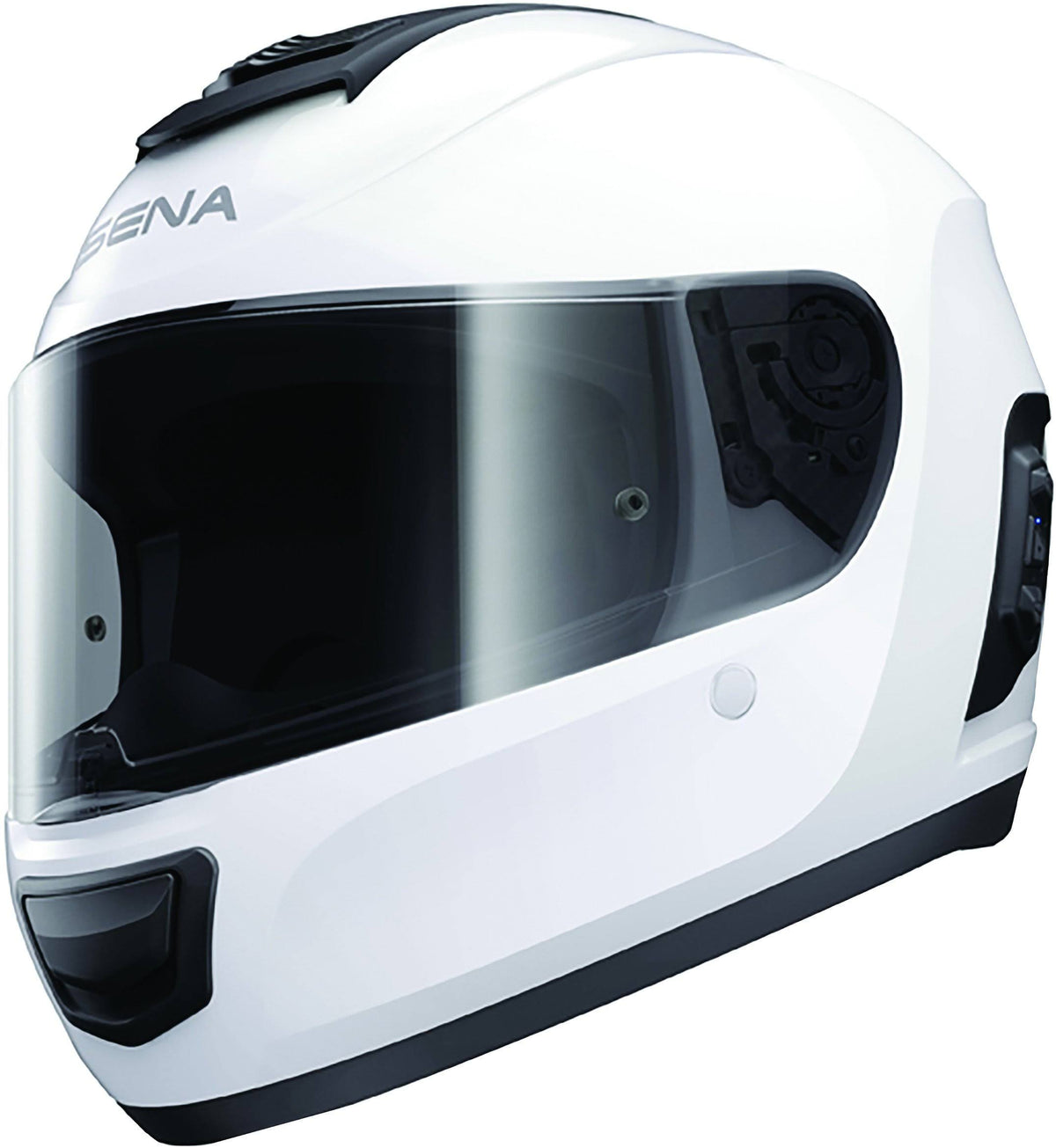 White Xs Full Face Motorcycle Helmet C886