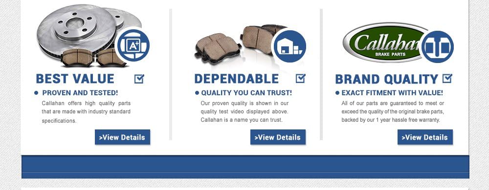 Front Premium Grade OE Caliper Assembly Pair Set Pack of 2 L491977