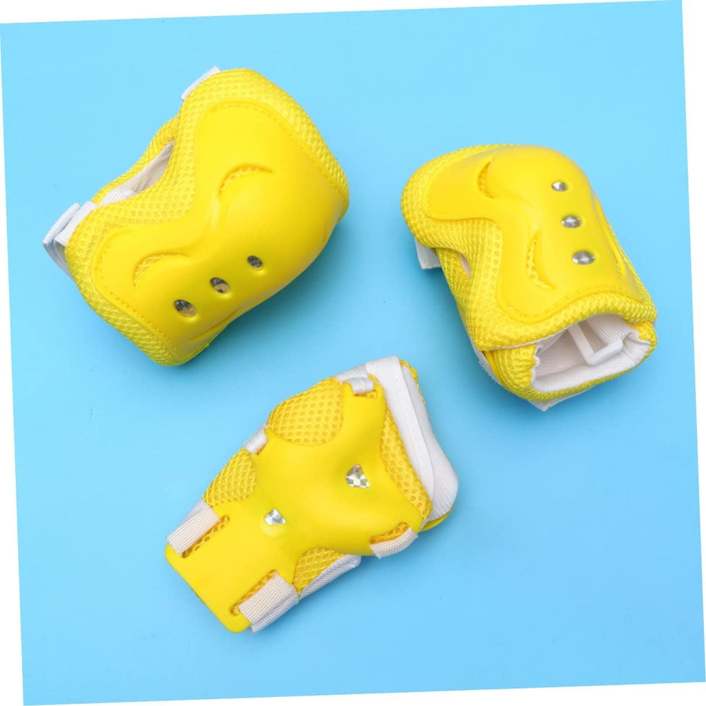 18 pcs Set Elbow Pads Knee Protector Wrist Guards Protective Gear V575453