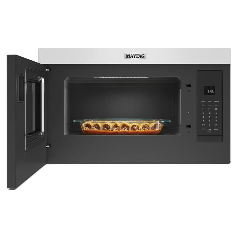 White 1000-Watt Over the Range Microwave H384