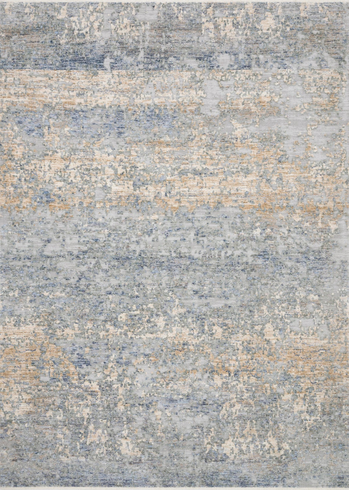 Blue Gold 7'10 x 7'10 Rug K22455
