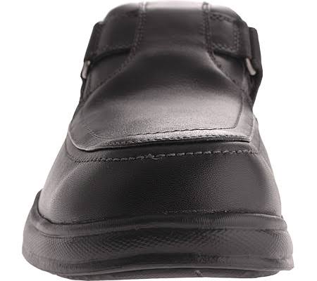 Black Leather Shoes N618