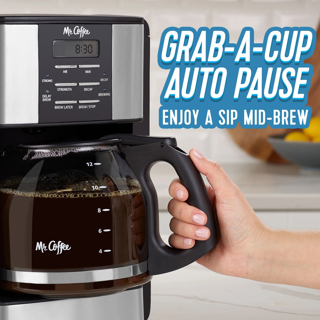 12 Cup Coffee Maker with Decaf Function X2817