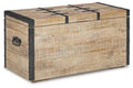 Whitewash Storage Trunk A34605