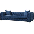 Blue Velvet Sofa M5930
