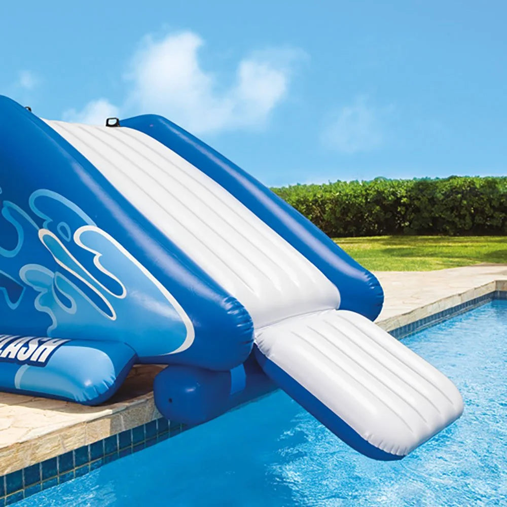 Red Inflatable Pool Water Slide, Blue Inflatable Pool Water Slide U6919