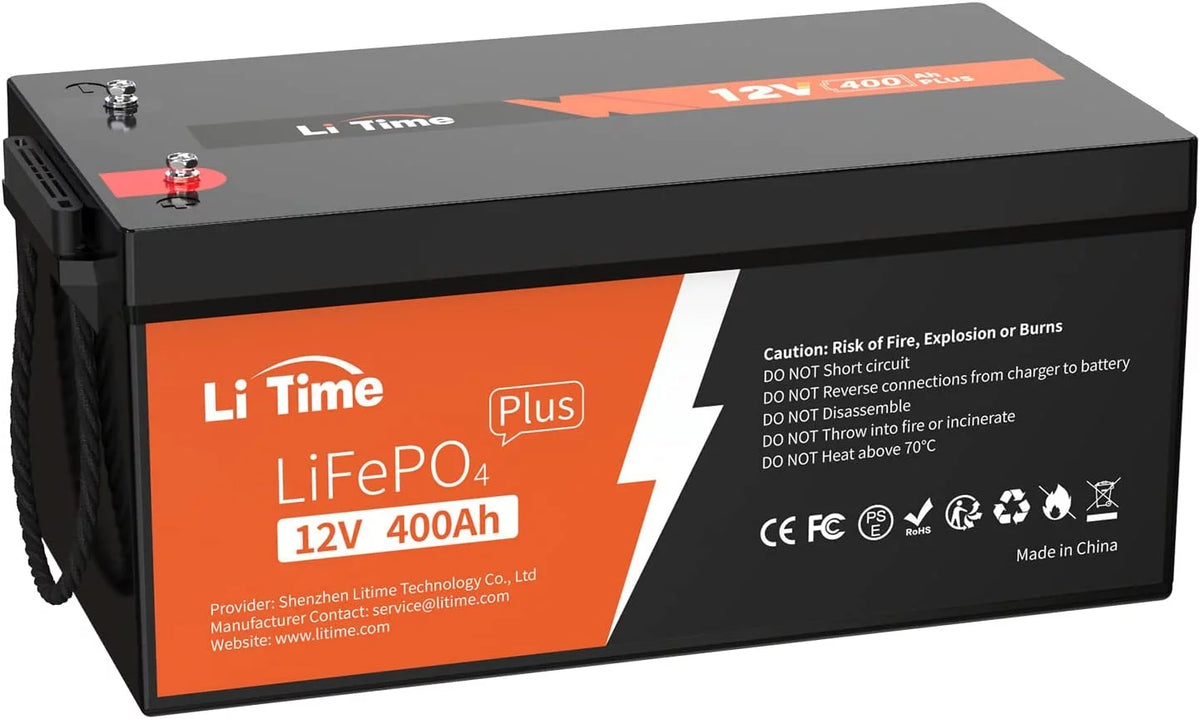 12V 400Ah Lithium LiFePO4 Battery with 250A BMS O161571