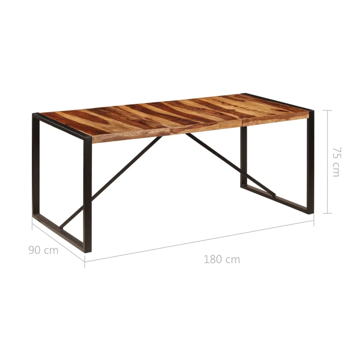 Solid Sheesham Wood Dining Table I66450