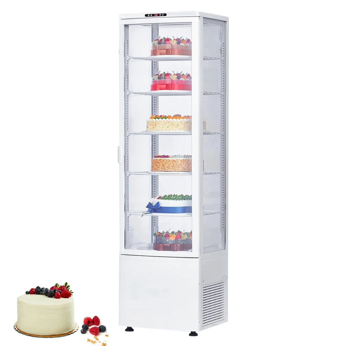 2.1 Cu.Ft Single Door Countertop Refrigerated Display Case X118139