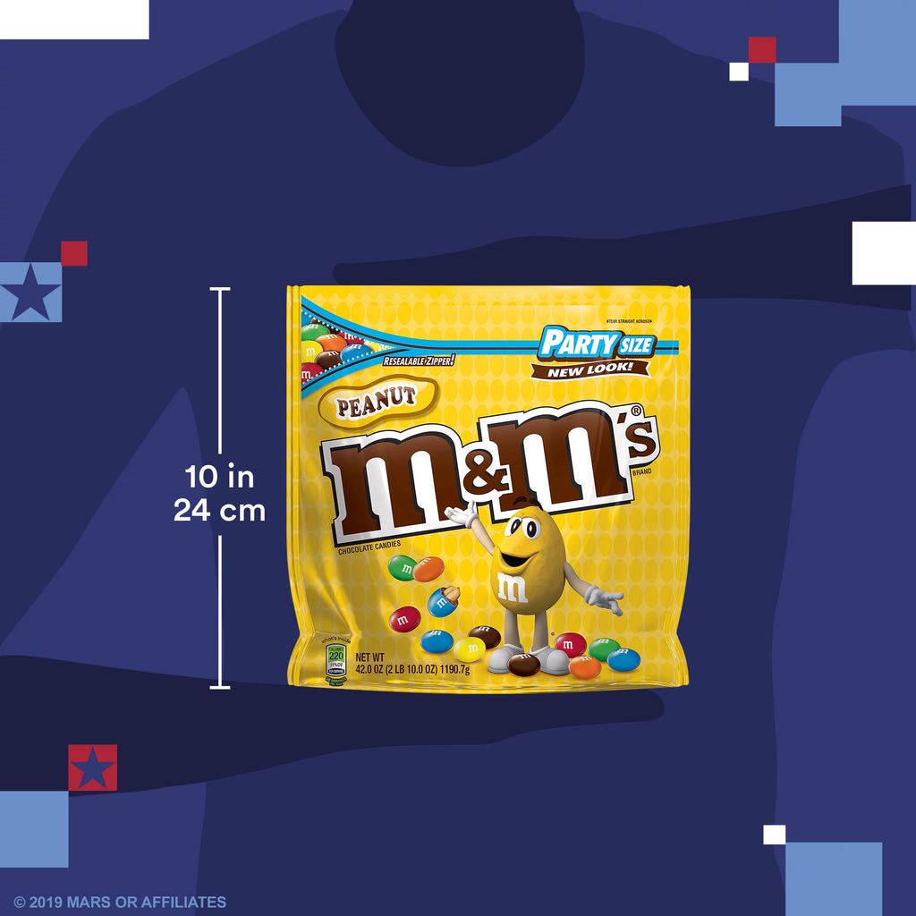 Peanut Milk Chocolate Candy Party Size 42 Ounce L85425