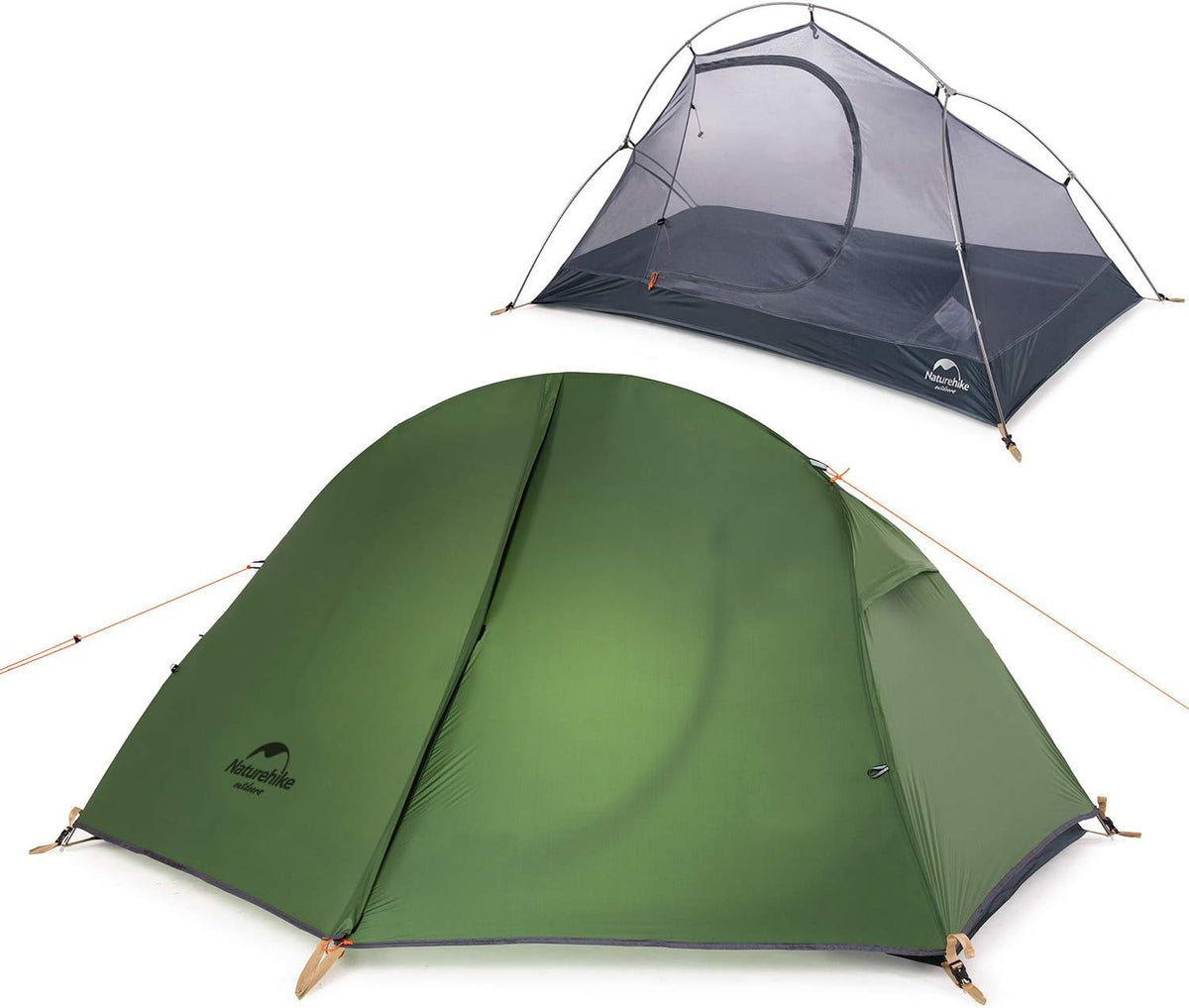 1 Person Ultralight Waterproof Backpacking Tent with Footprint T340964