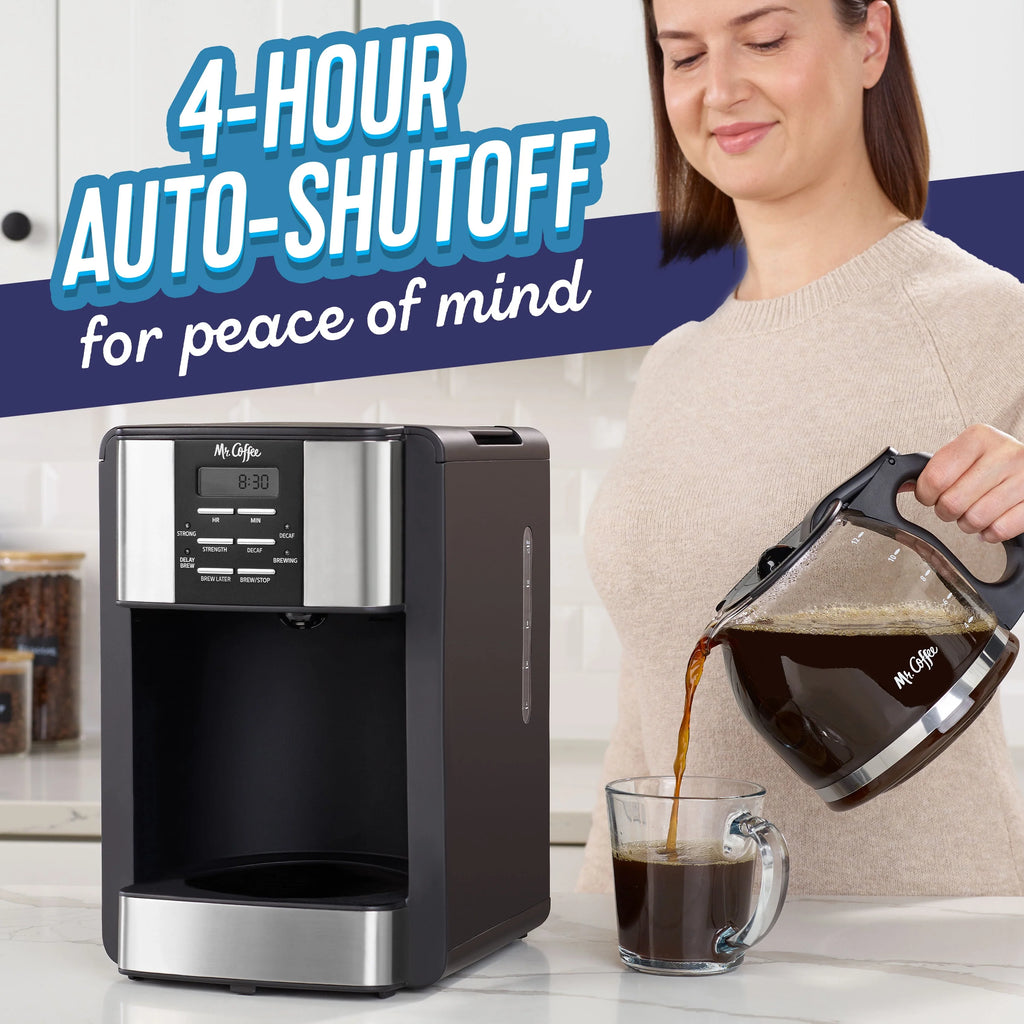 12 Cup Coffee Maker with Decaf Function X2817