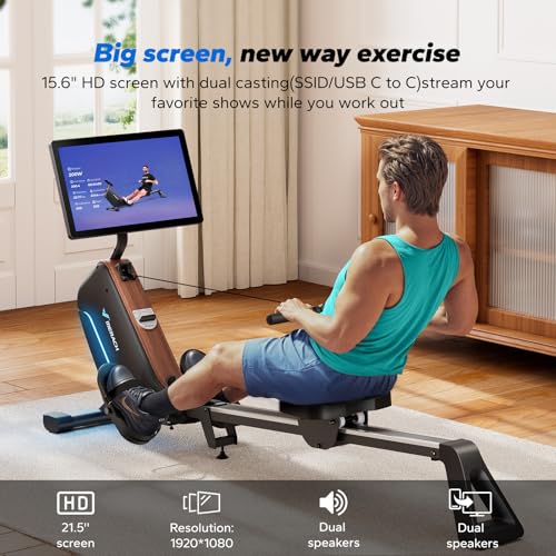 Electromagnetic Rowing Machine with 16-Level Resistance J27492