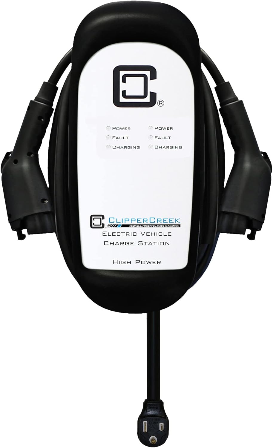 40 Amps Level 2 240 Volts EV Charger Hardwired with 25 feet Cables E593169