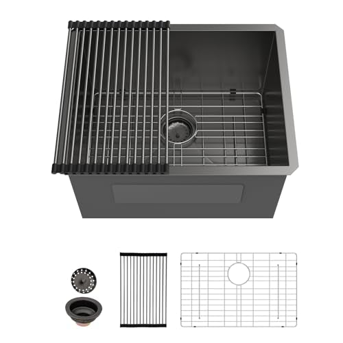 28 Inch Gold Undermount Stainless Steel Kitchen Sink M664210
