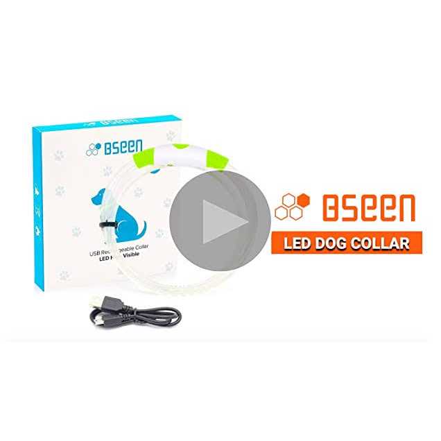 Light Rechargeable LED Dog Collar H39075