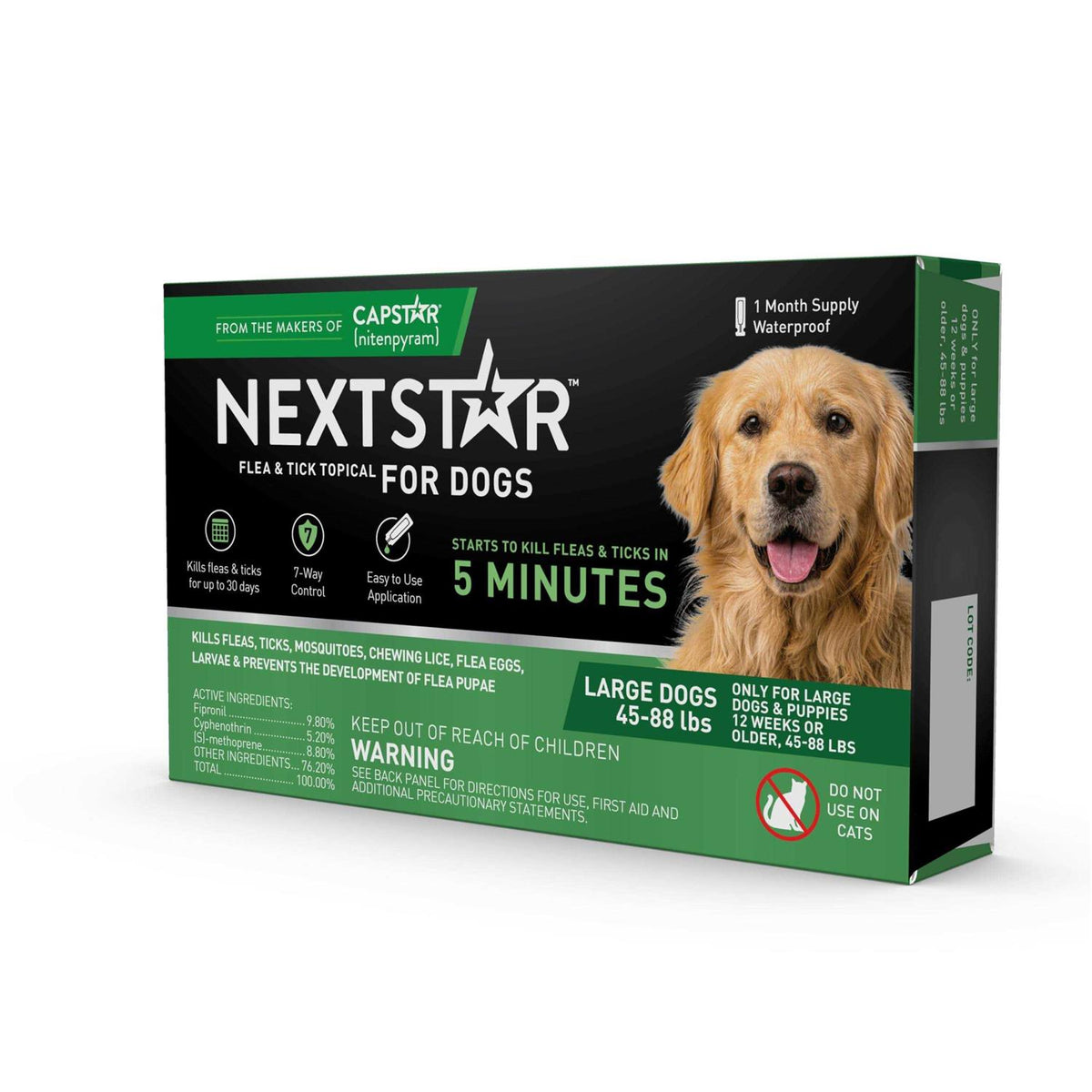 Flea & Tick Topical Treatment for Large Dogs G651297