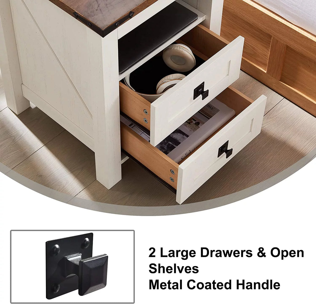 5 Drawer Wood Dresser H4120
