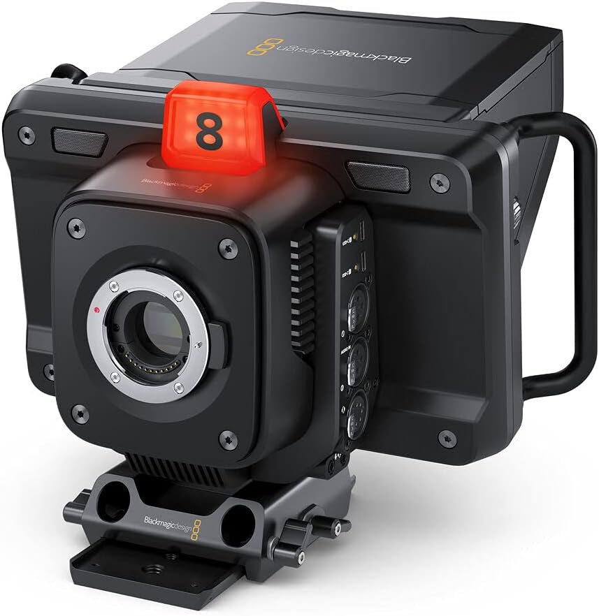 4K Studio Camera Bundle with Headphones and Screen Cleaning Wipes C443317