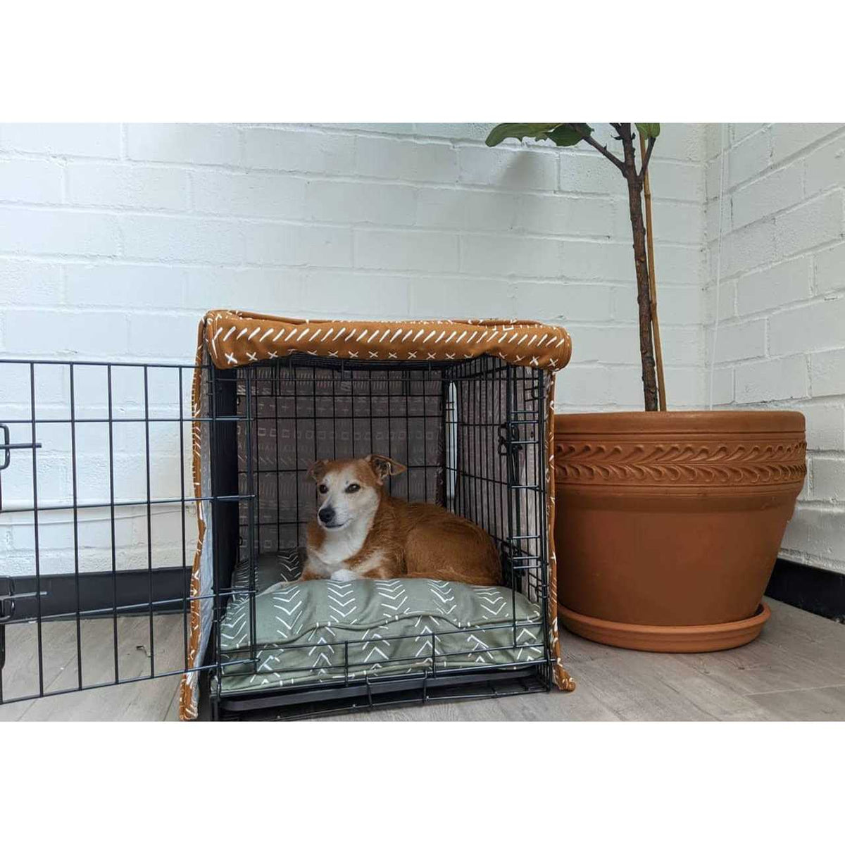 Wool-Filled Dog Crate Pad E62440