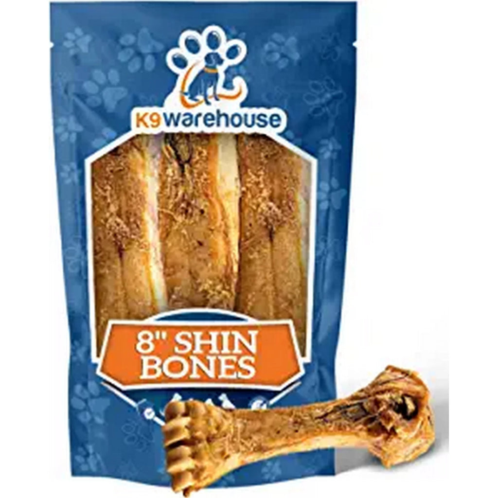8 Inch 3 Pack All-Natural Meaty Dog Bones I401