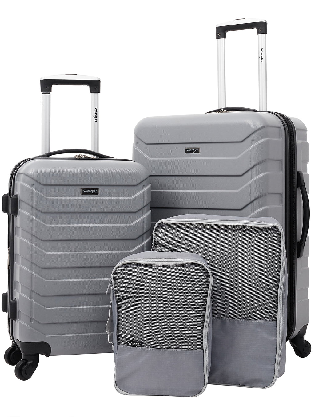 4 Piece Rolling Hardside Luggage Set M9512