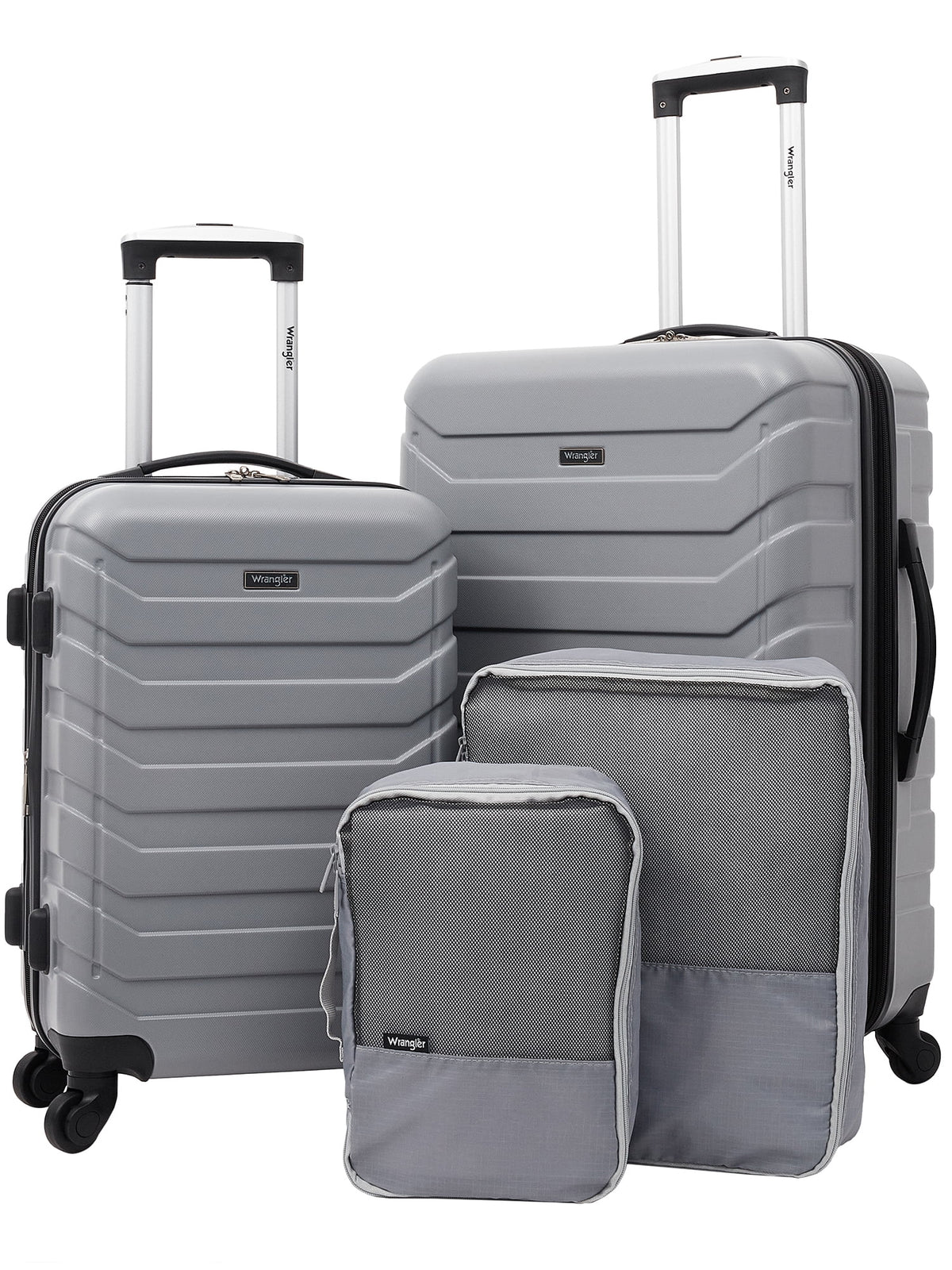 4 Piece Rolling Hardside Luggage Set M9512