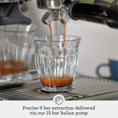 Brushed Stainless Steel Espresso Machine X458994