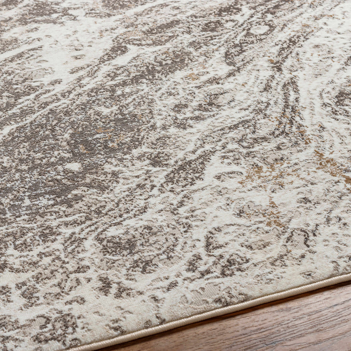 Gray Brown 9'2" x 12' Area Rug G664