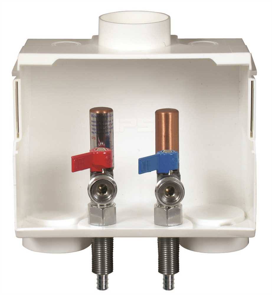 PEX Washer Box with Hammer Arrestor R189887