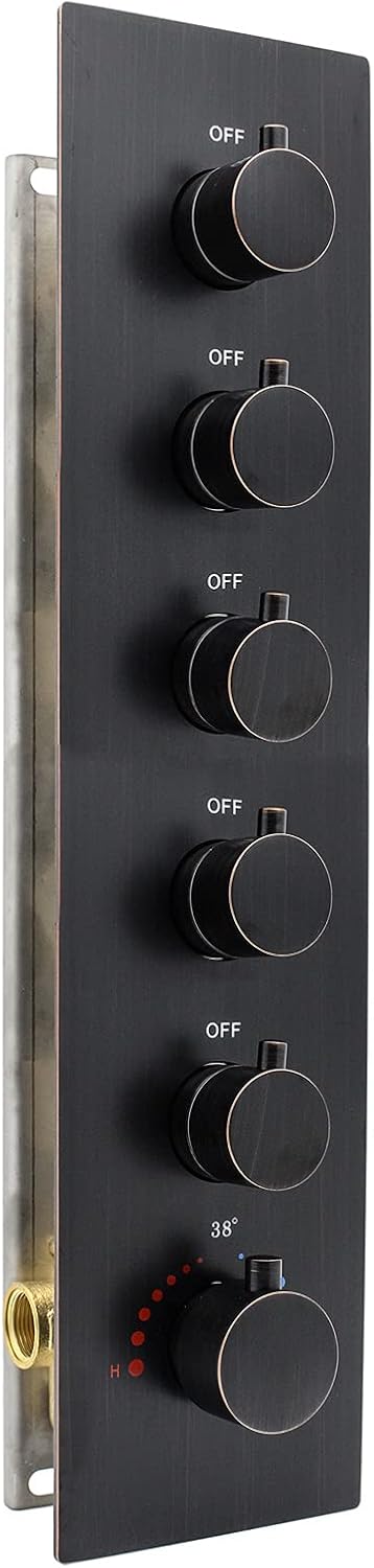 Chrome Brass Thermostatic Shower Valve M853