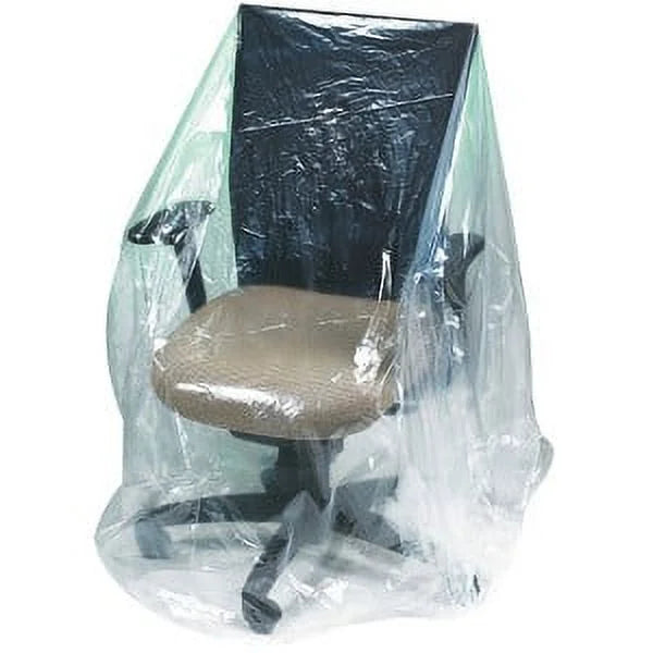 Plastic Furniture Covers, 1-Mil, 28" x 17" x 70", 230 Per Roll E172