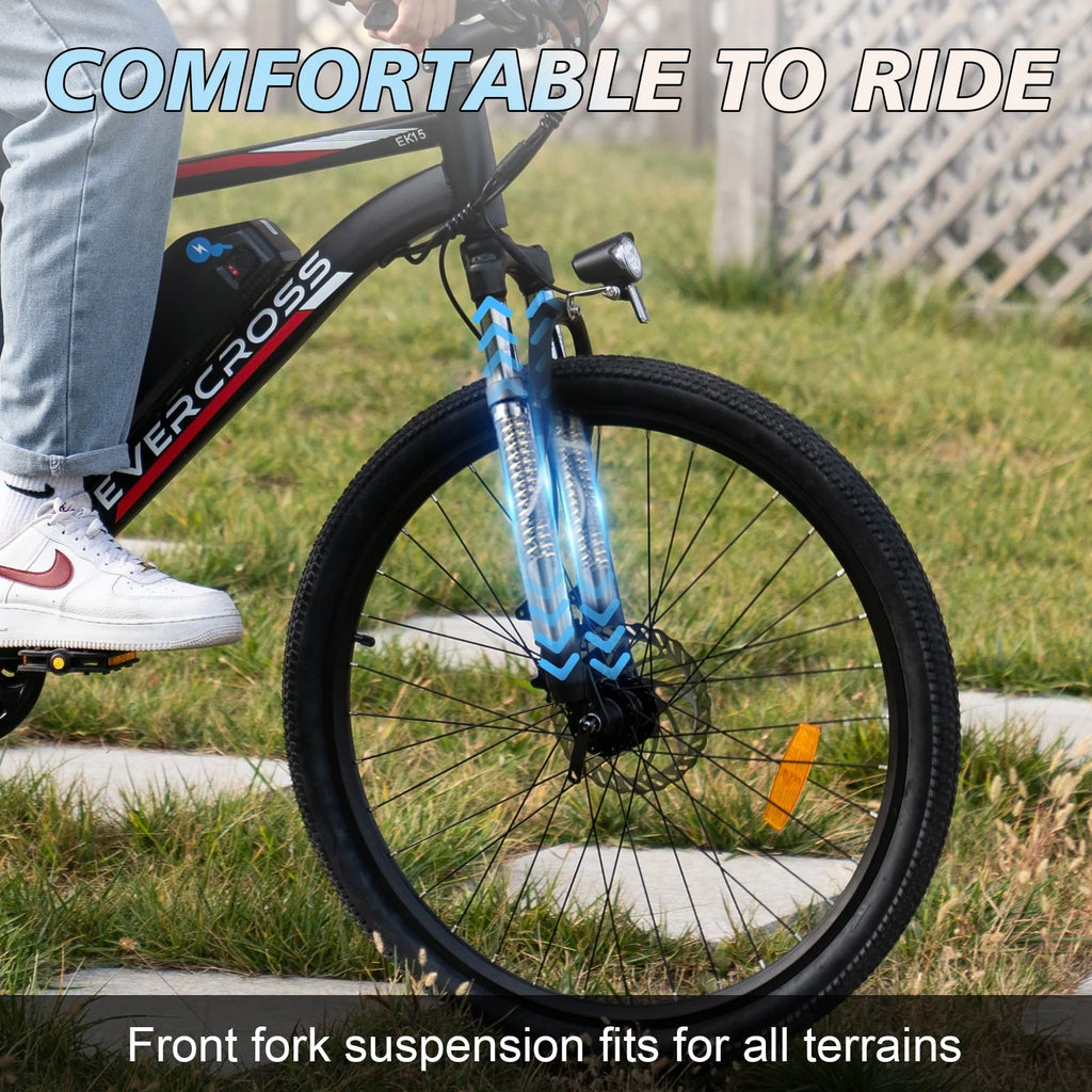500W 26 Electric Bike with Removable 36V 12Ah Battery S8978