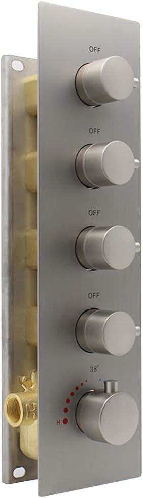Chrome Brass Thermostatic Shower Valve M853