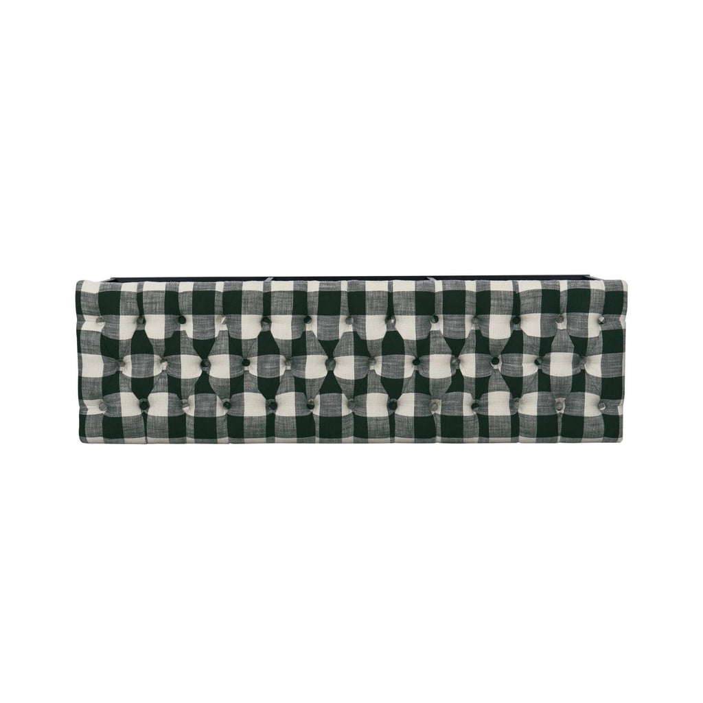 Black Padded Bench F144601
