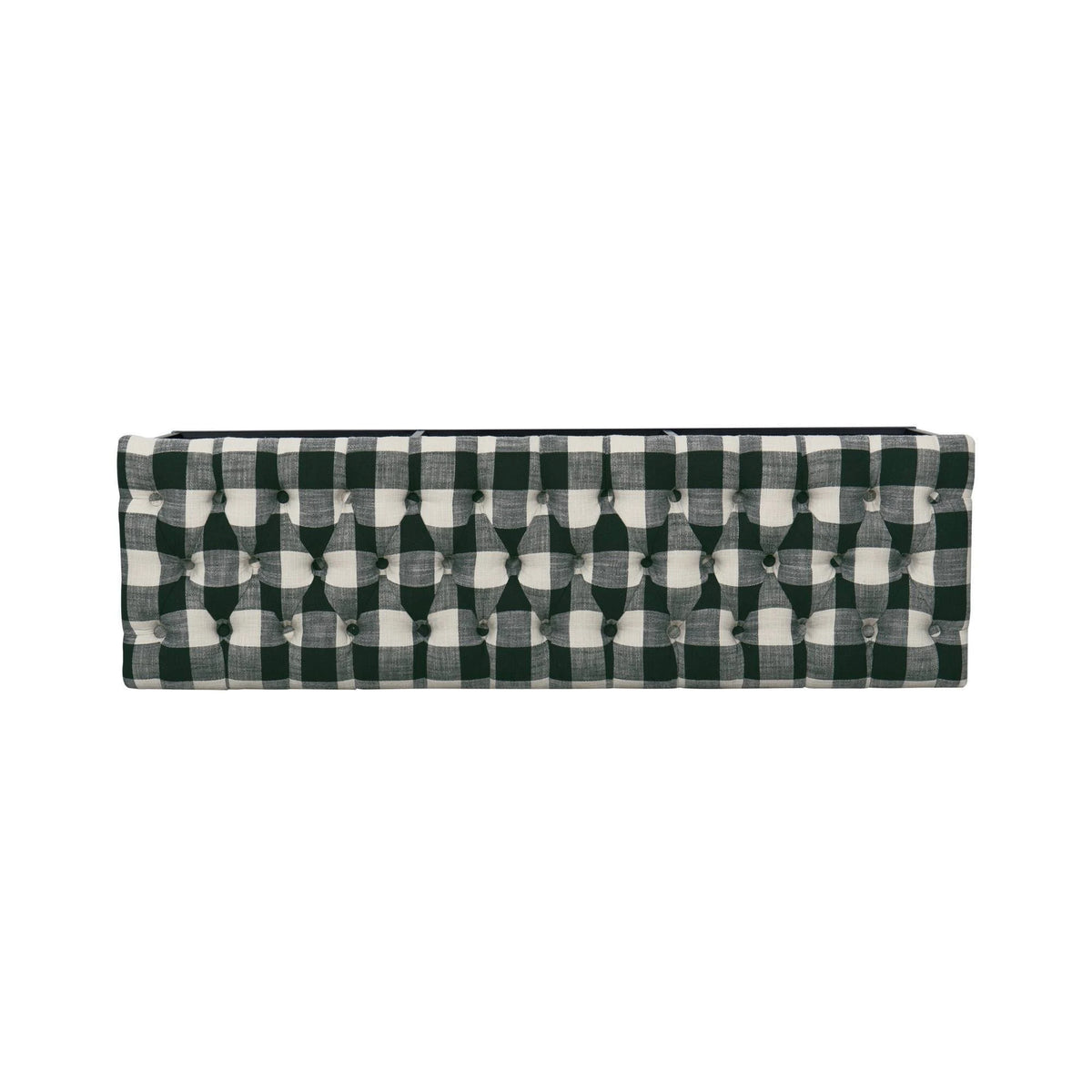 Black Padded Bench F144601