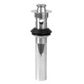 Lift & Turn Lavatory Drain with Overflow Holes Satin Nickel N2440