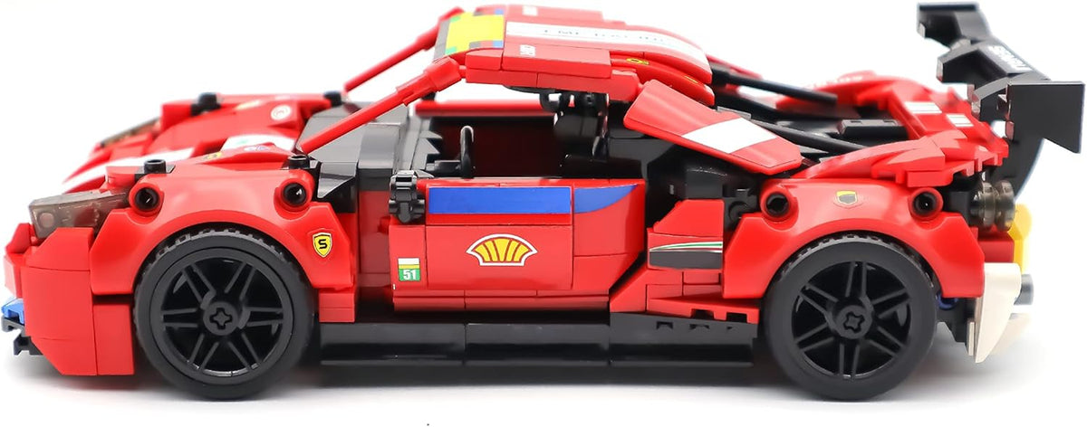 Red Racing Car Building Blocks Set 826PCS R600