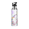 Stainless Steel Insulated Water Bottle with Straw Lid I594