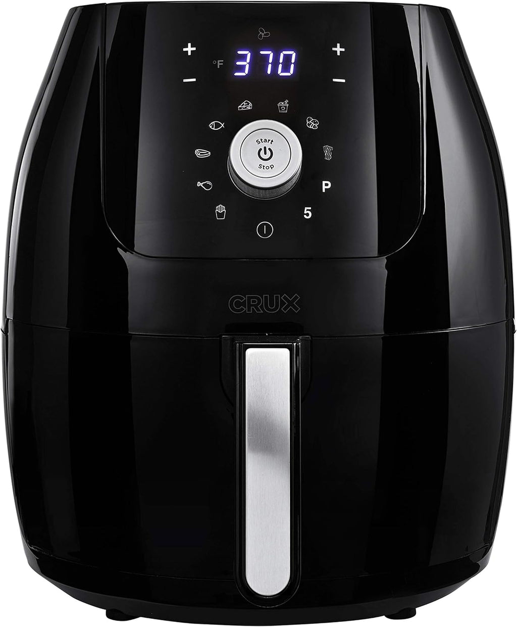 6 Quart Digital Air Fryer with Nonstick Removable Pan R58062