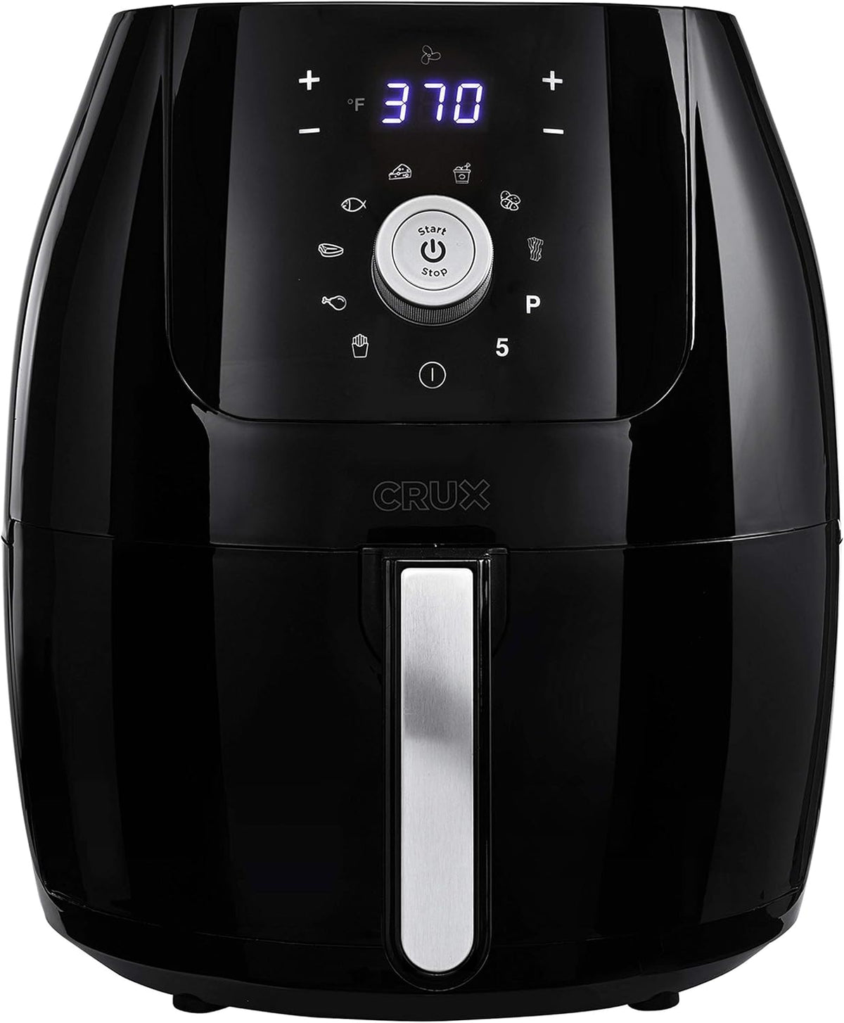 6 Quart Digital Air Fryer with Nonstick Removable Pan R58062