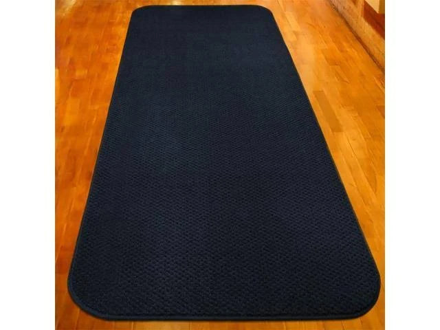 Navy Blue Skid-Resistant Carpet Runner 24 ft. x 48 in. B462004