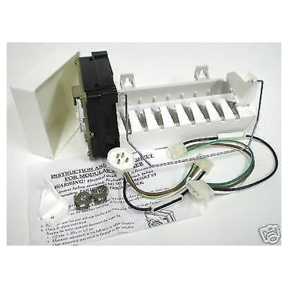 White Refrigerator Icemaker Ice Maker B381