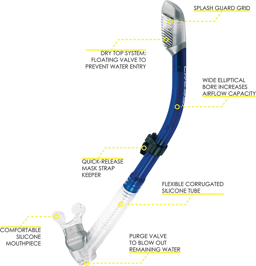 Dry Snorkel with Splash Guard and Top Valve A2644