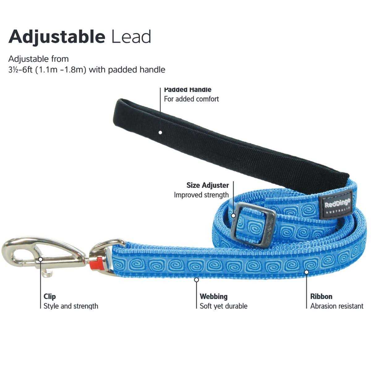Reflective Dog Lead L1665