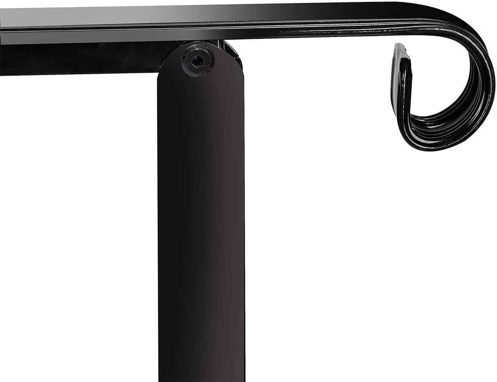 Black Wrought Iron Handrail for Outdoor Steps B8074