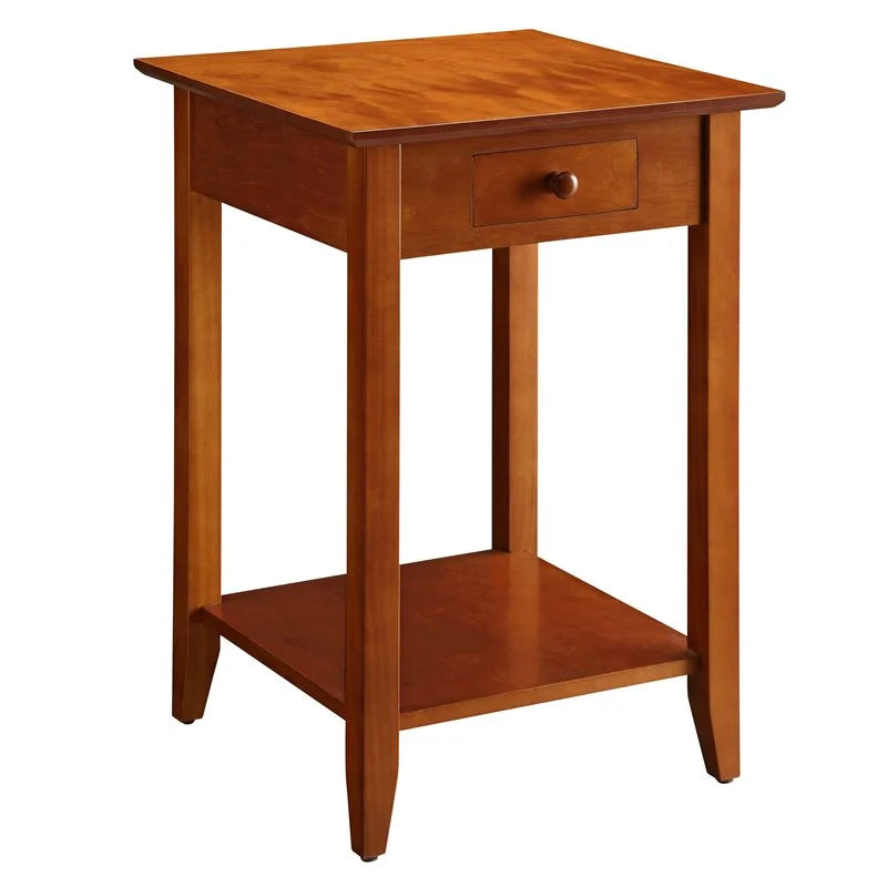 2 Piece Coffee Table and Set of 2 End Table Set in Cherry F6439