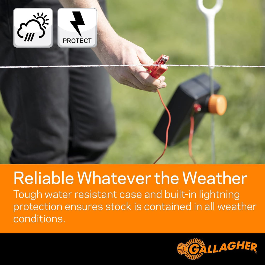Solar Electric Fence Charger 0.12 Stored Joule Energizer H9659